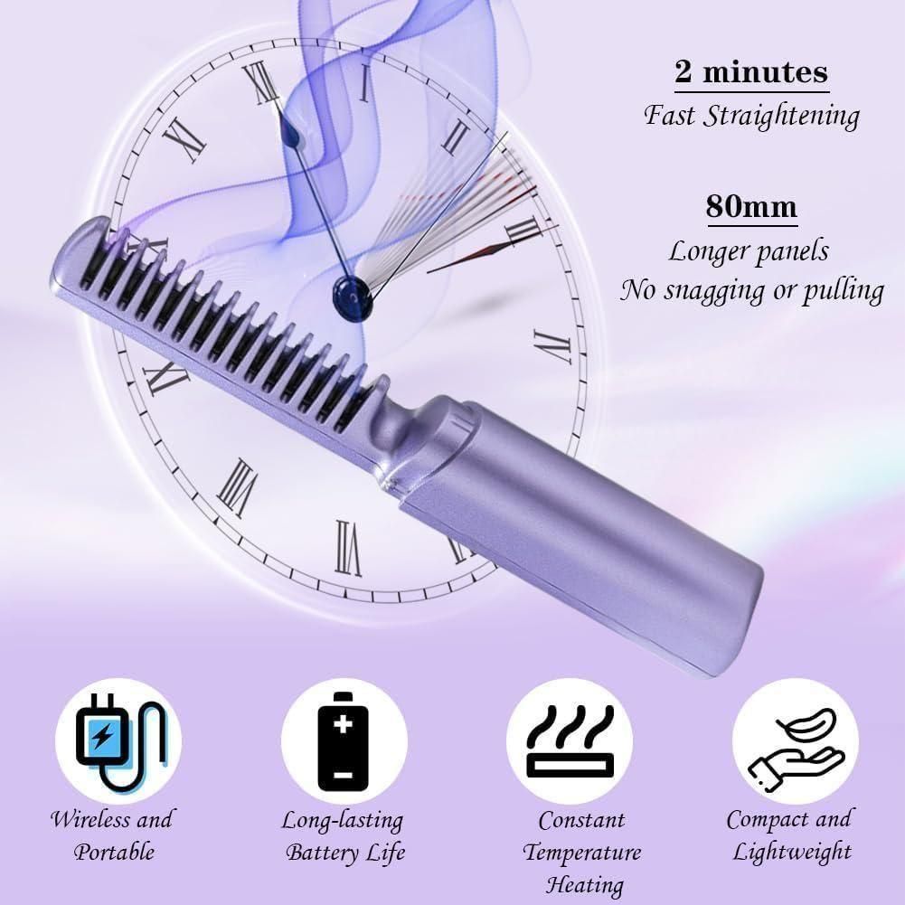 Portable Mini Adjustable Hair Straightener