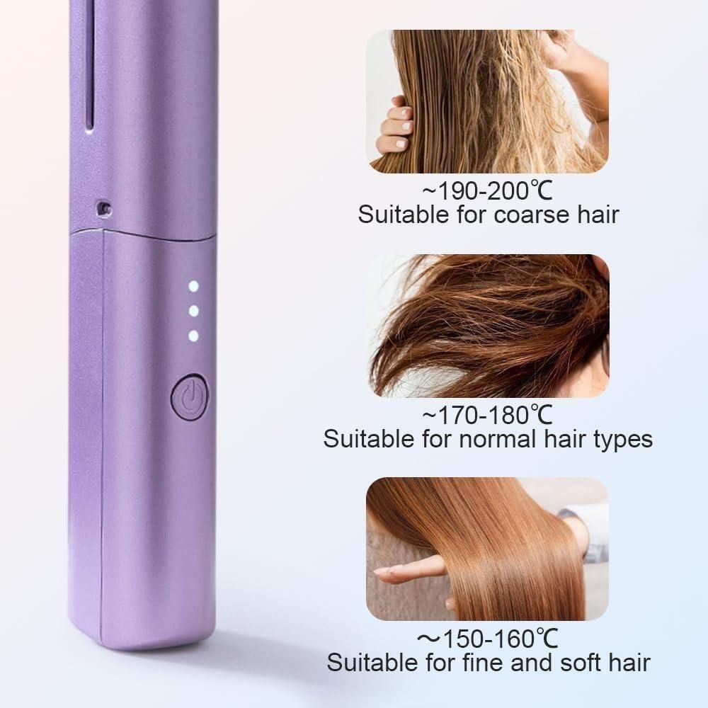 Portable Mini Adjustable Hair Straightener